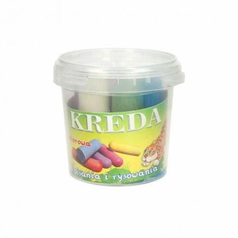Kreda Mar-Bor kolorowa wiaderko, 7 kolorów